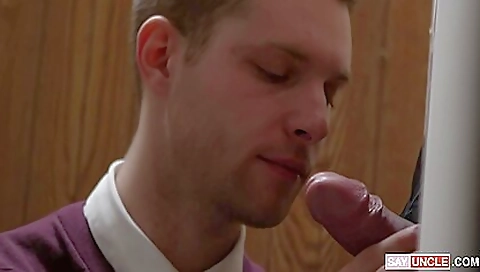 Milfa and sexy officering with a younger