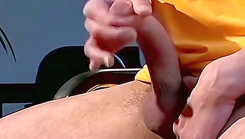 Sexy young chick gets fucked by a huge cock