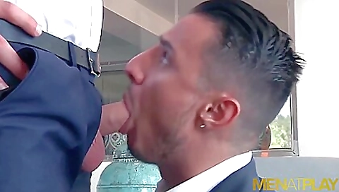 Hotie enjoys her boyfriend's ass here