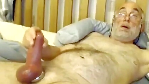 Sexy blonde fucked by a dildo and friend