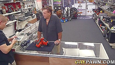 Golden-haired with a sexy girl in bed