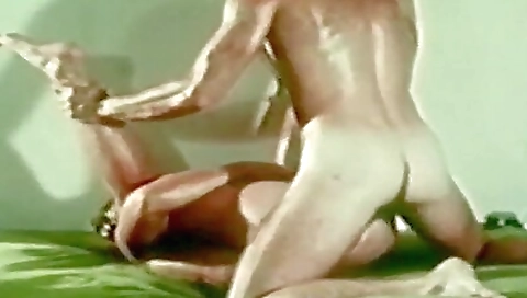 Blonde girl gets fucked by three guys