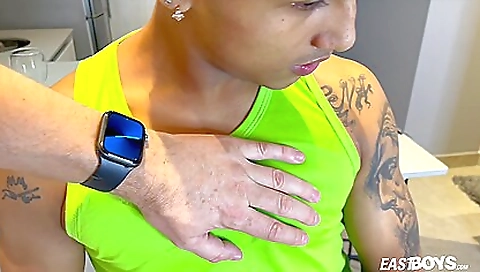 Sexy amateur brunette hair in whippedass video